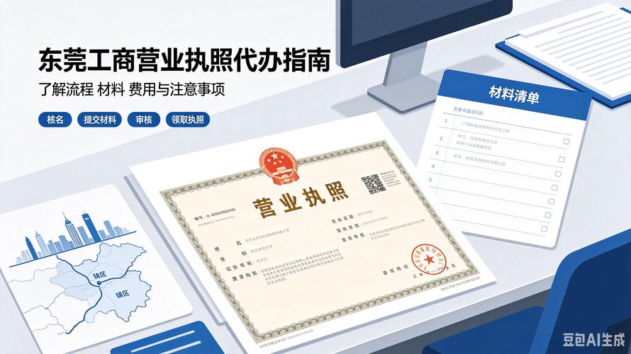 东莞营业执照办理科普:自主申报与工商代办合规指南